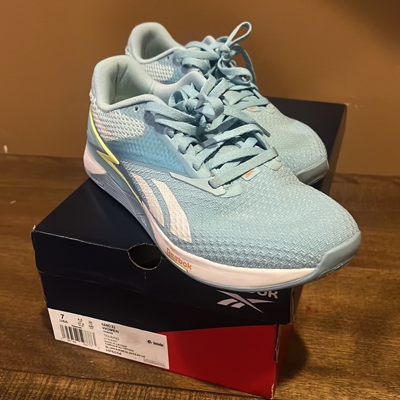 Reebox Nano X3. Size 7. Wore them once to workout. - Picture 2 of 4